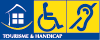Besitzt das Gütesiegel "Tourisme et Handicap" für Körper- und Hörbehinderung