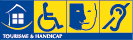 Dispose du label « Tourisme et Handicap » pour les handicaps moteur, mental et auditif