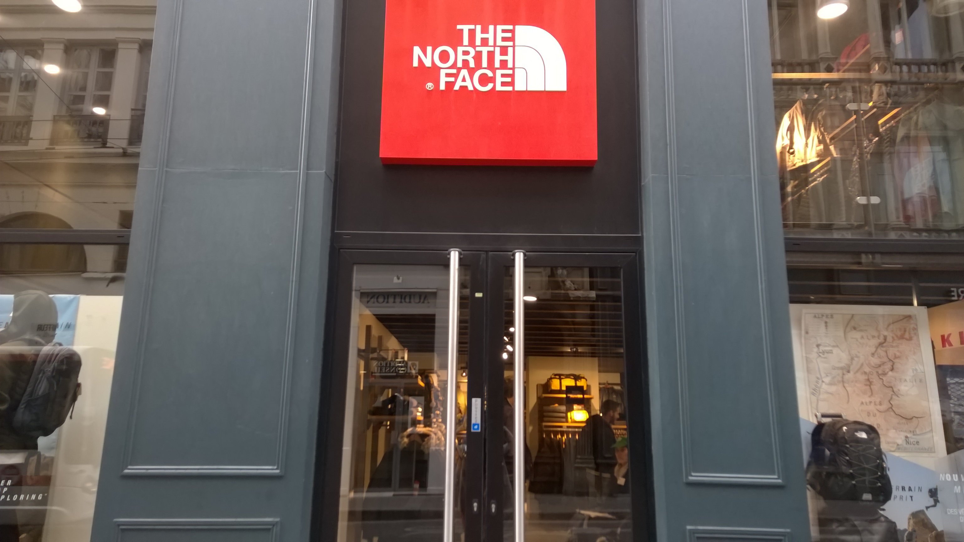 North Face store Lyon